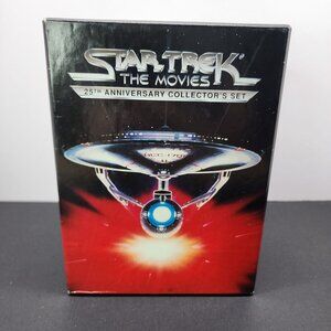 Star Trek: The Movie 25th Anniversary Collector's VHS - Set of 5 Boxed